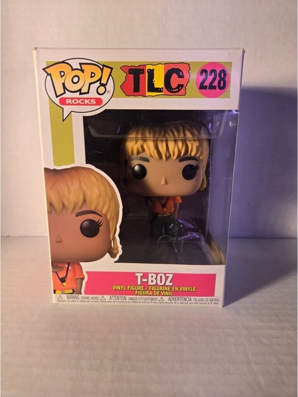 Funko Pop! Rocks TLC T-Boz Vinyl Figure #228
